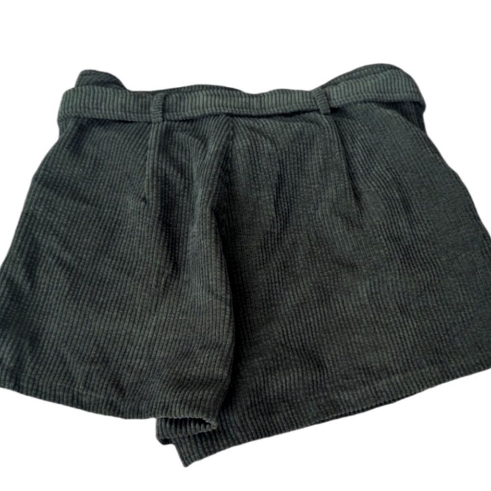 Altard State Shorts Medium Green Corduroy Olive Shorts with Belt 💚 - Picture 2 of 5